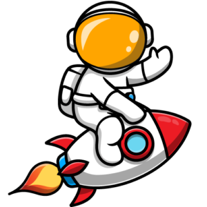 Astronout-Social-Media-Rocket